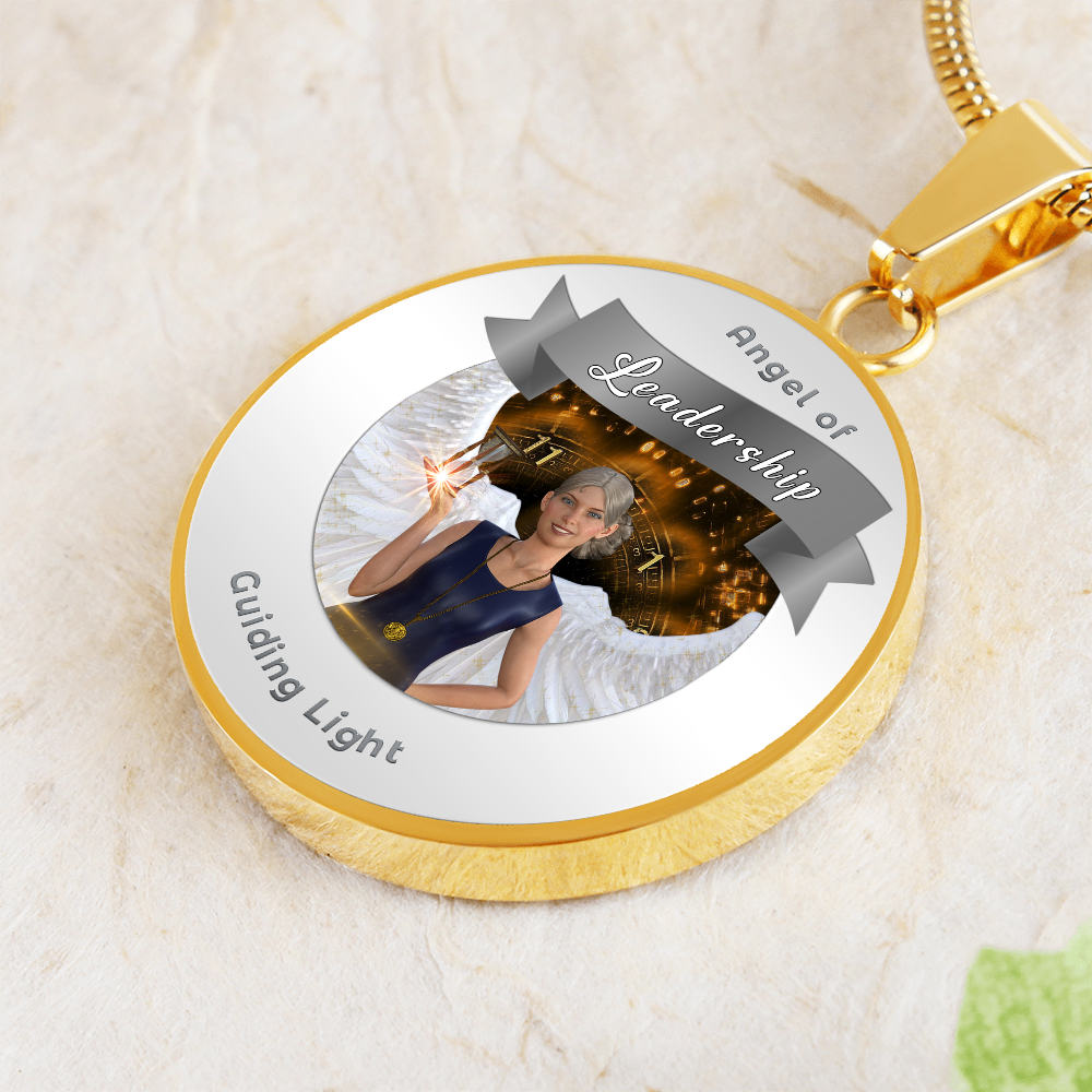 Leadership - Guardian Angel Affirmation Necklace - More Than CharmsMore Than Charms