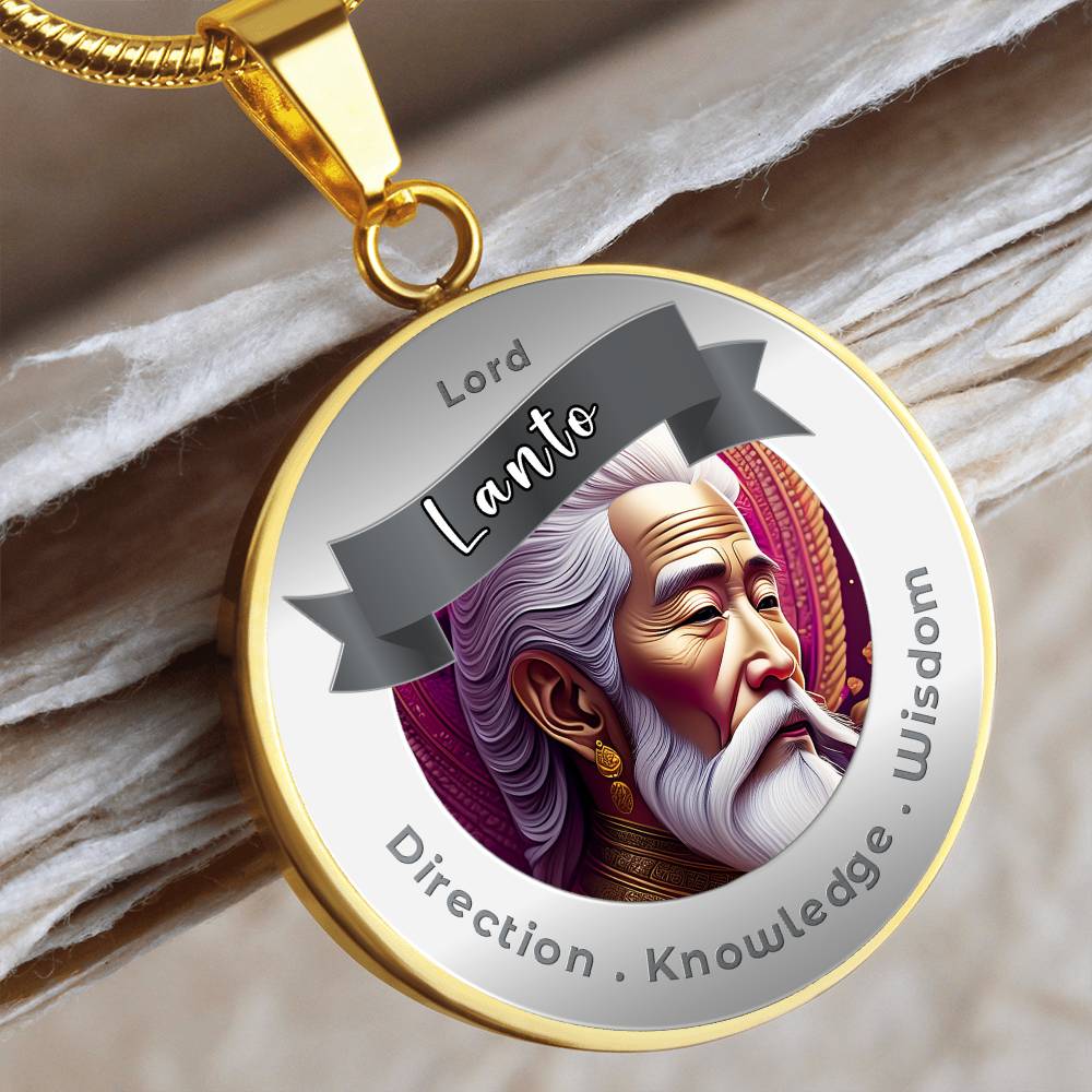 Lord Lanto Affirmation Necklace For Direction, Knowledge & Wisdom - More Than CharmsMore Than Charms