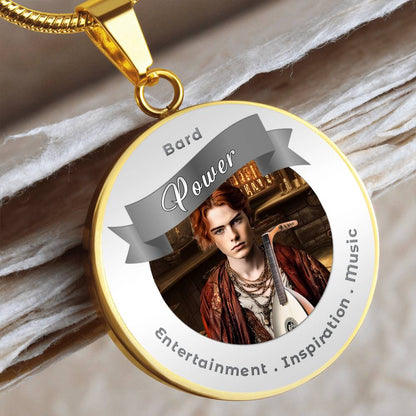 Bard - RPG Fantasy Affirmation Necklace - More Than CharmsMore Than Charms