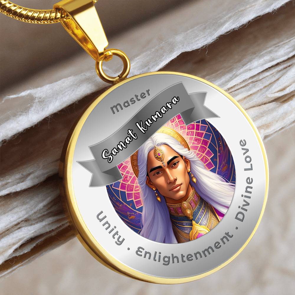 Sanat Kumara - Affirmation Necklace For Unity, Enlightenment & Divine Love - More Than CharmsMore Than Charms