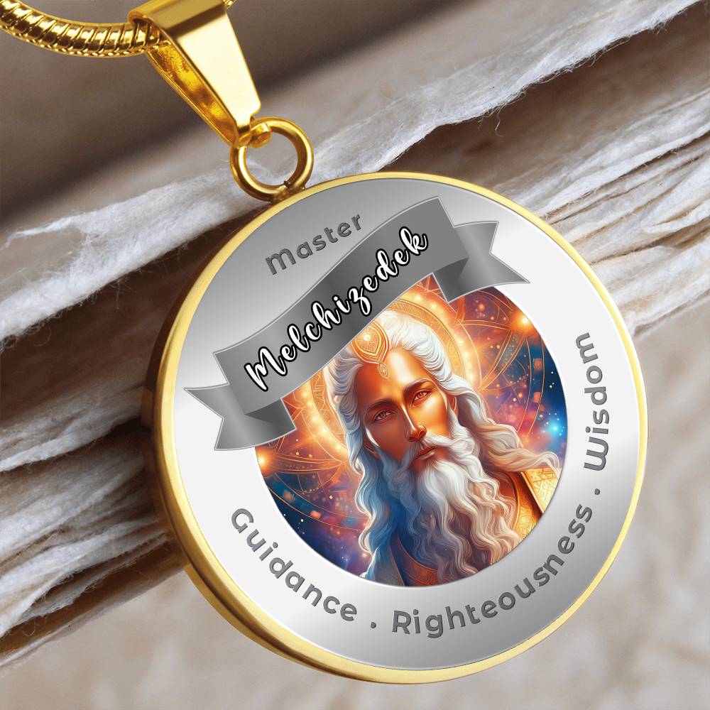 Melchizedek-- Affirmation Necklace For Guidance, Righteousness & Wisdom - More Than CharmsMore Than Charms