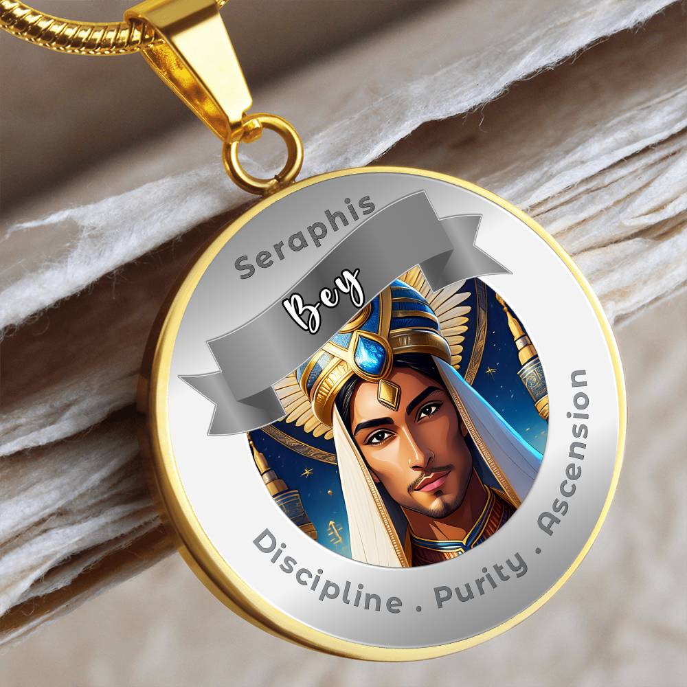 Seraphis Bay - Affirmation Necklace For Discipline, Purity & Ascension - More Than CharmsMore Than Charms