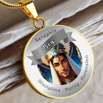 Seraphis Bay - Affirmation Necklace For Discipline, Purity & Ascension - More Than CharmsMore Than Charms