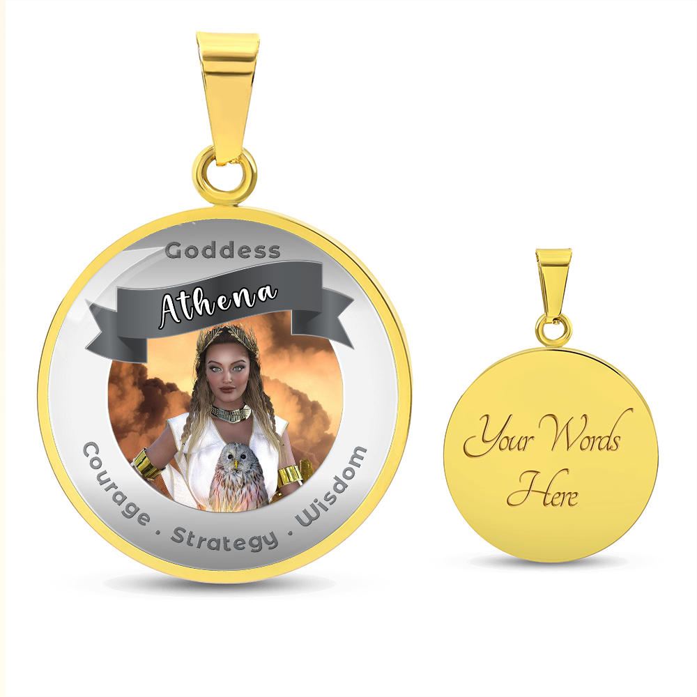 Athena - Affirmation Necklace - More Than CharmsMore Than Charms