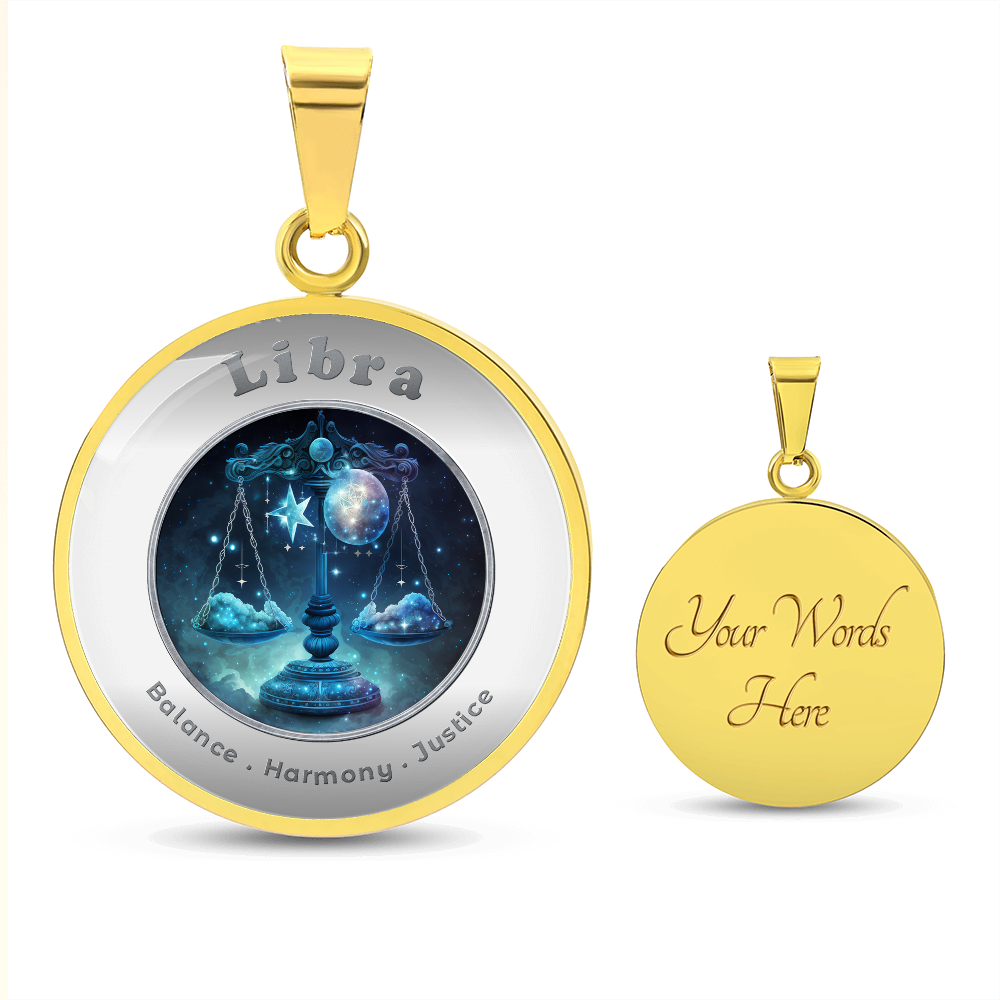 Libra- Affirmation Necklace - More Than CharmsMore Than Charms