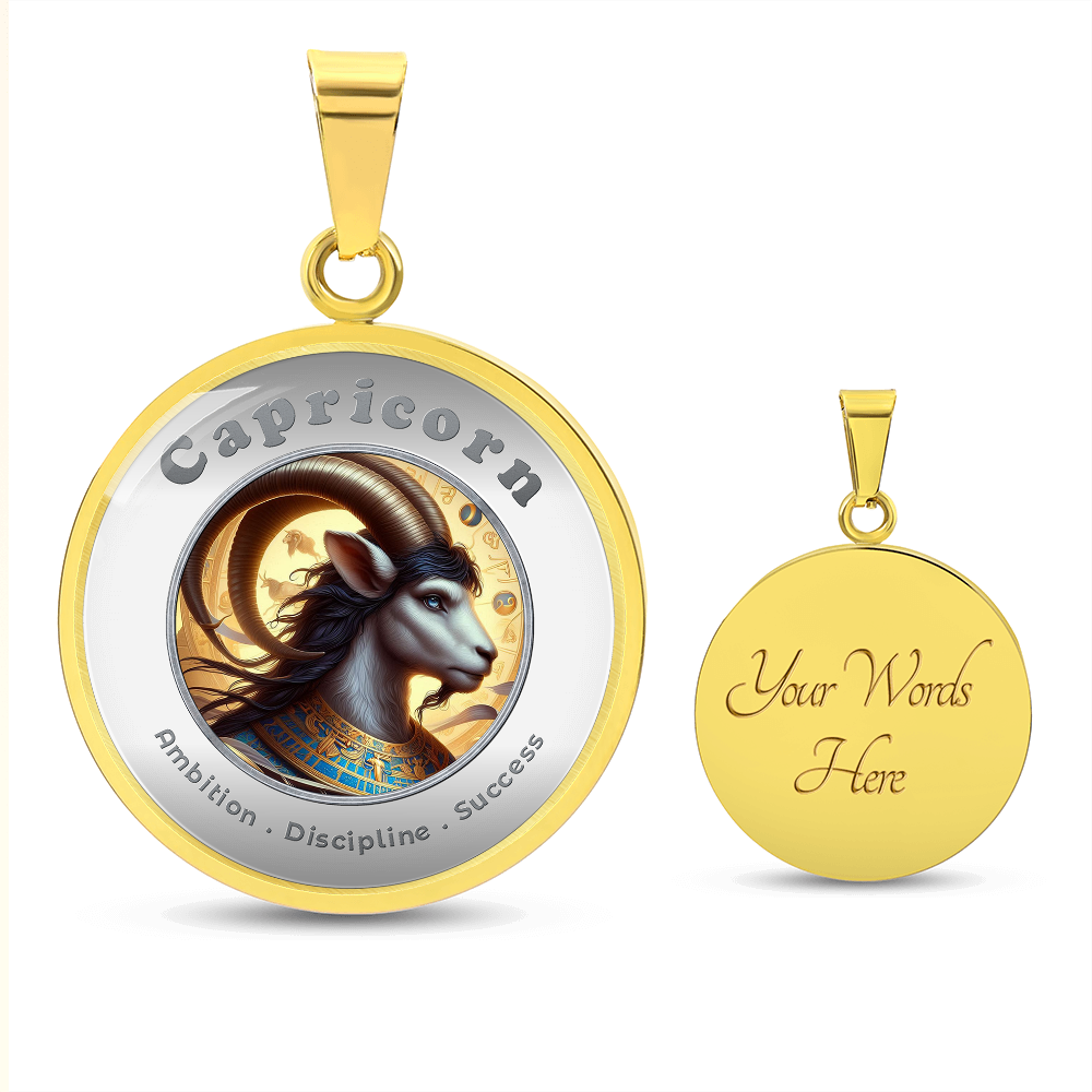 Capricorn - Affirmation Necklace - More Than CharmsMore Than Charms