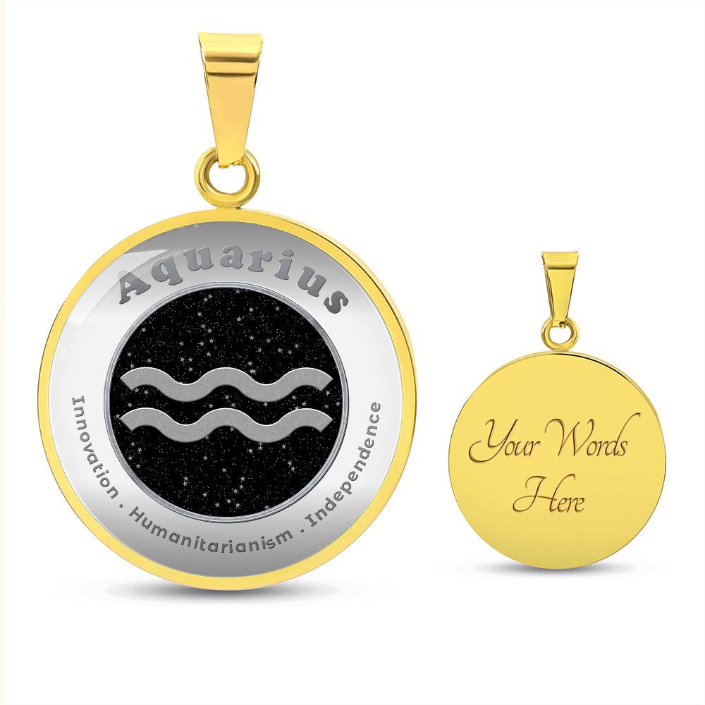Aquarius - Affirmation Necklace - More Than CharmsMore Than Charms