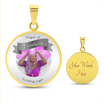 Creativity - Guardian Angel Affirmation Necklace - More Than CharmsMore Than Charms