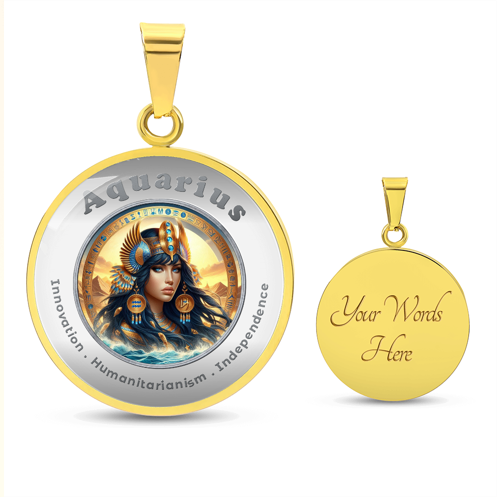 Aquarius - Affirmation Necklace - More Than CharmsMore Than Charms
