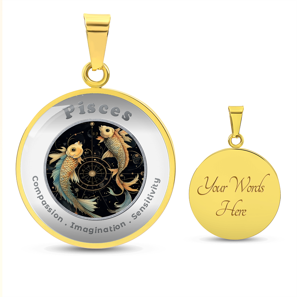 Pisces - Affirmation Necklace - More Than CharmsMore Than Charms
