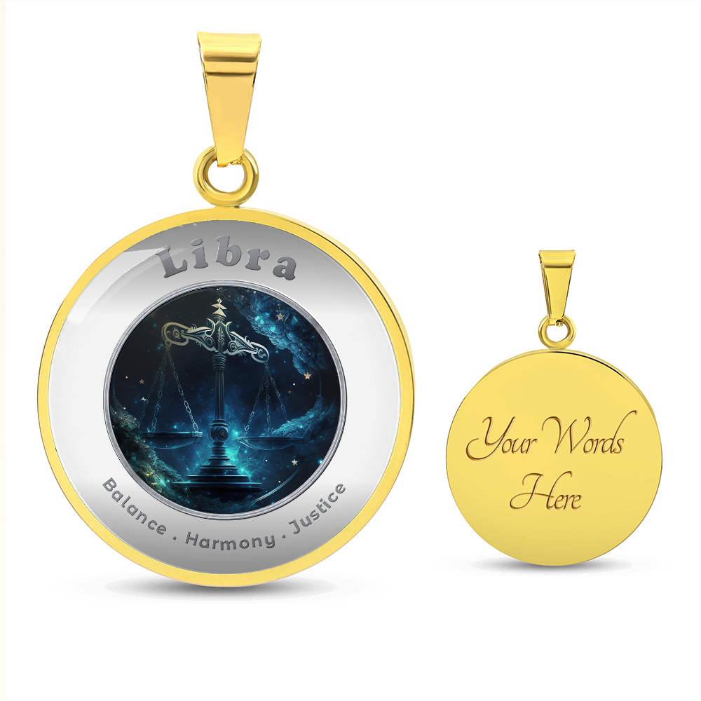 Libra- Affirmation Necklace - More Than CharmsMore Than Charms