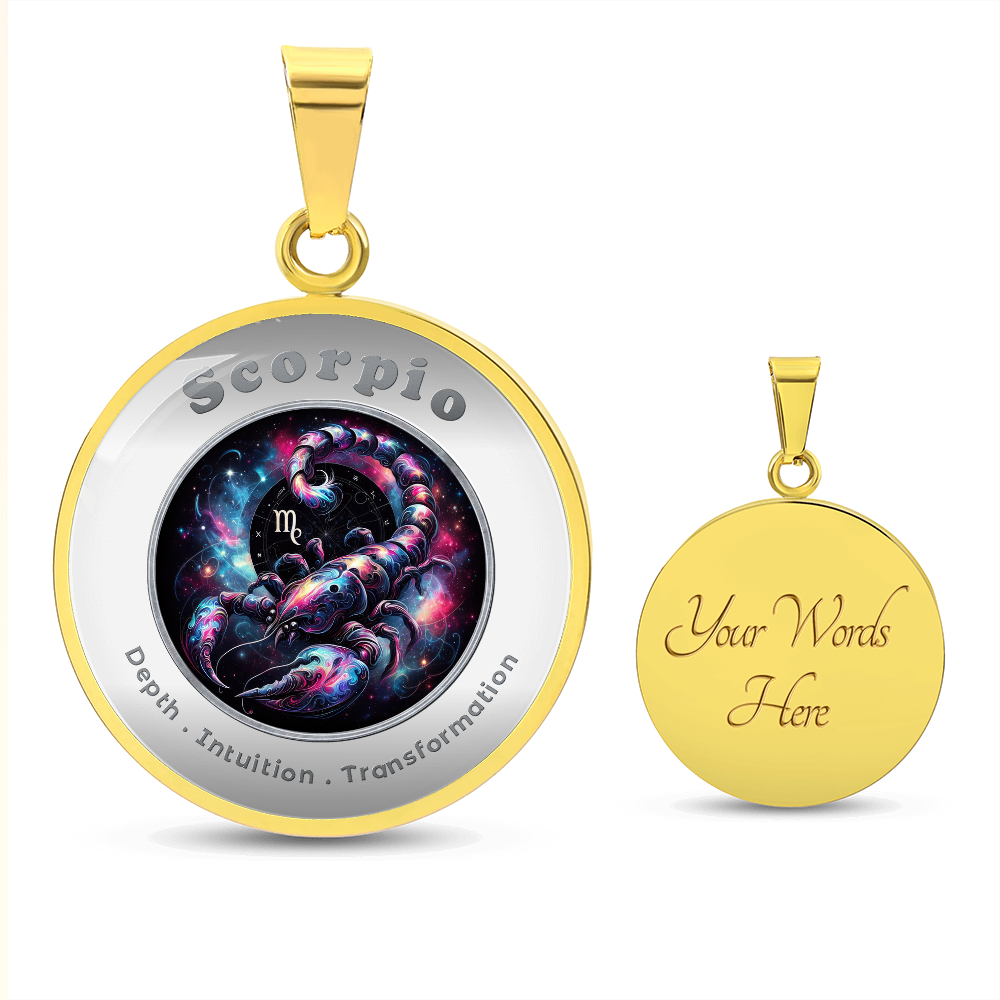 Scorpio - Affirmation Necklace - More Than CharmsMore Than Charms