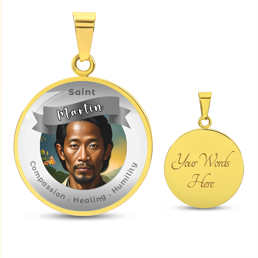 Saint Martin - Affirmation Necklace - More Than CharmsMore Than Charms