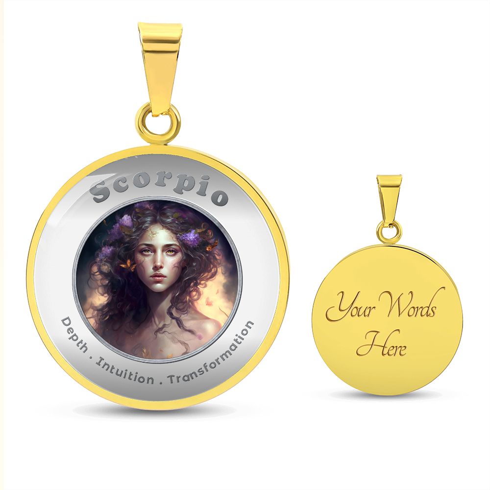 Scorpio - Affirmation Necklace - More Than CharmsMore Than Charms