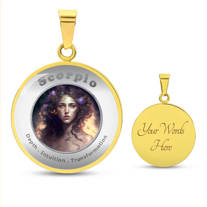 Scorpio - Affirmation Necklace - More Than CharmsMore Than Charms