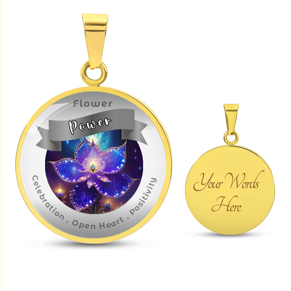 Larkspur - Affirmation Necklace - More Than CharmsMore Than Charms