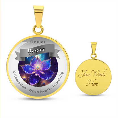 Larkspur - Affirmation Necklace - More Than CharmsMore Than Charms