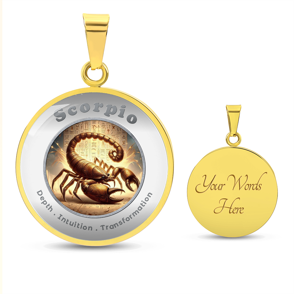 Scorpio - Affirmation Necklace - More Than CharmsMore Than Charms