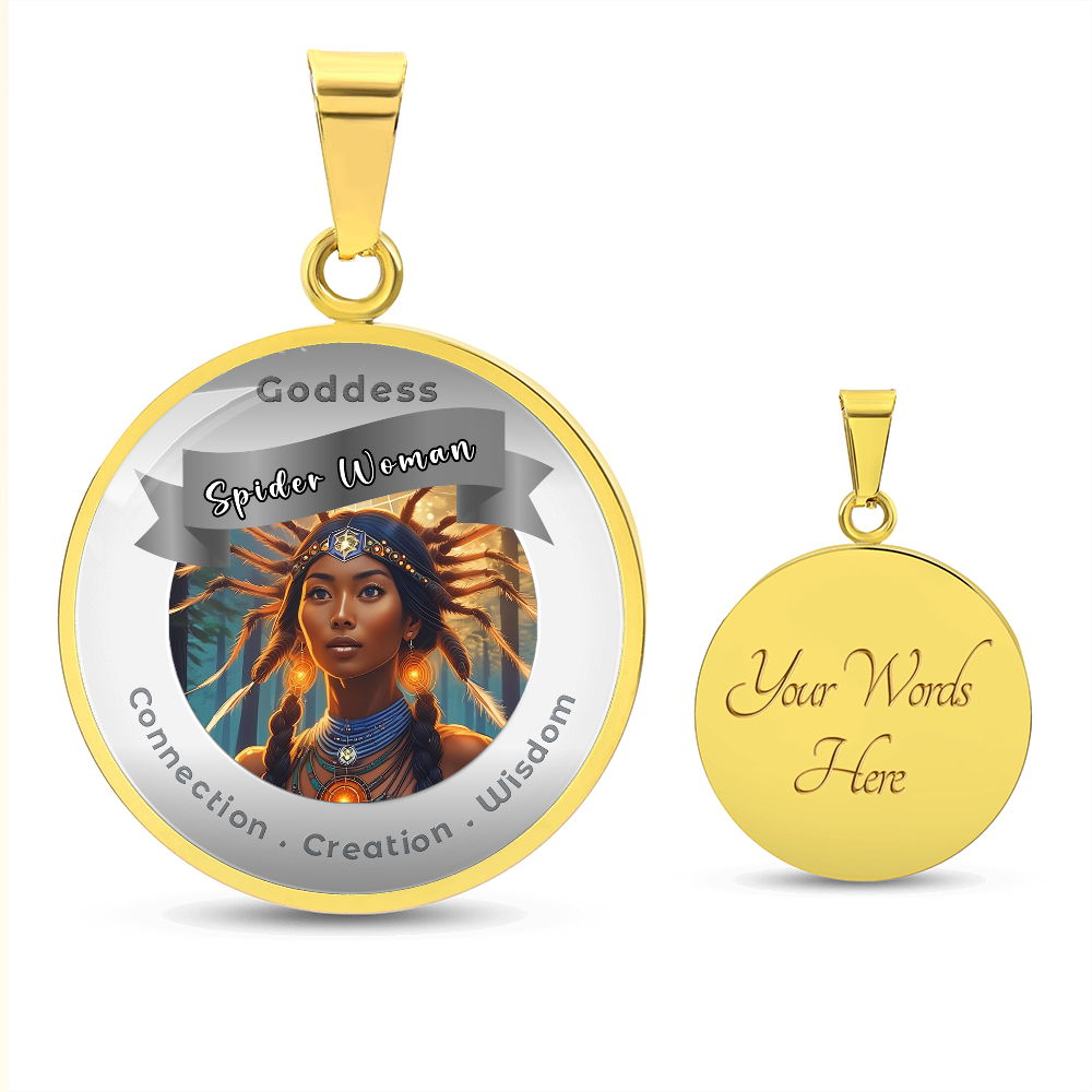 Spider Woman - Affirmation Necklace - More Than CharmsMore Than Charms