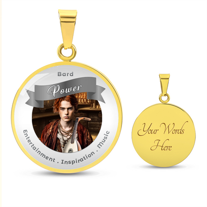 Bard - RPG Fantasy Affirmation Necklace - More Than CharmsMore Than Charms
