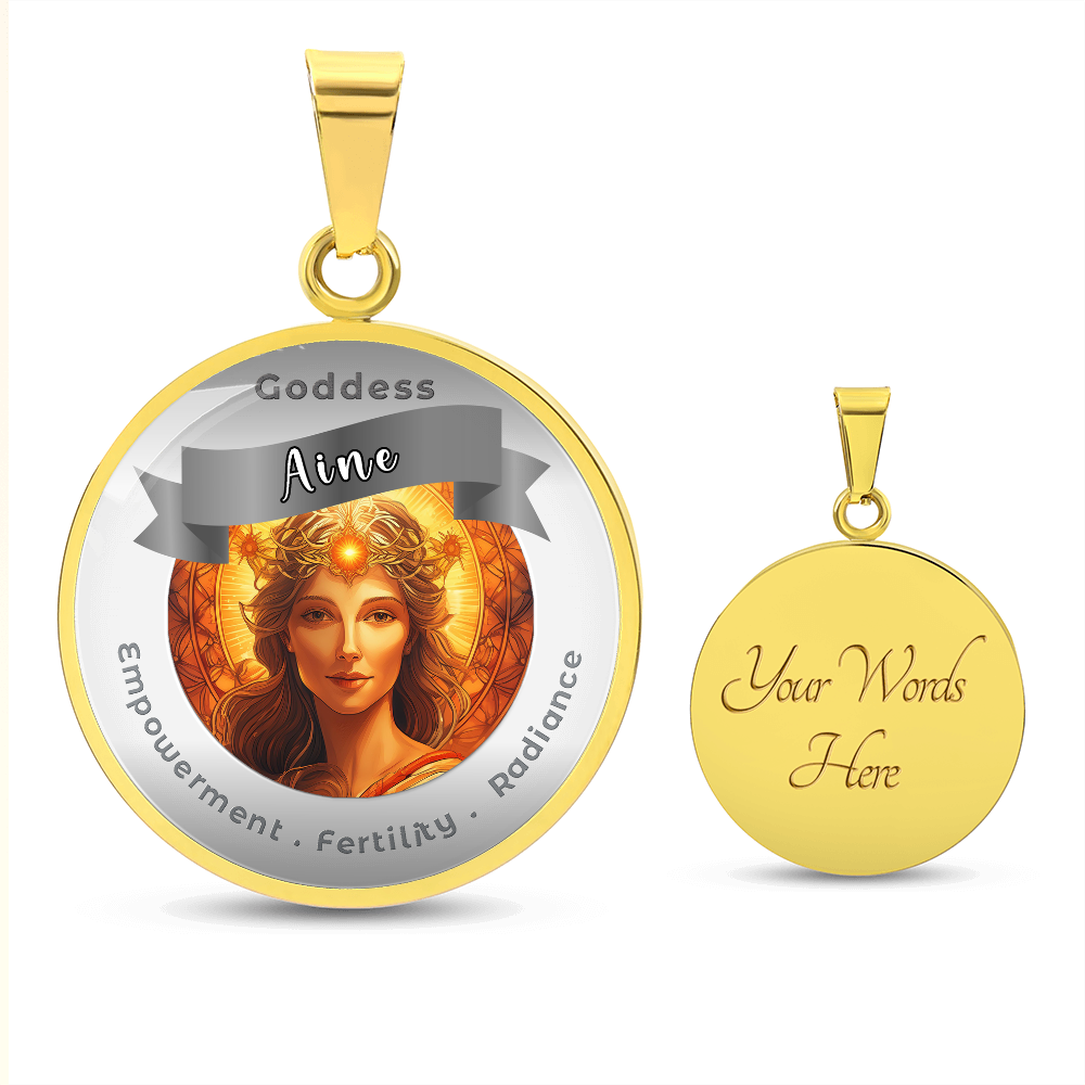 Aine - Affirmation Necklace - More Than CharmsMore Than Charms