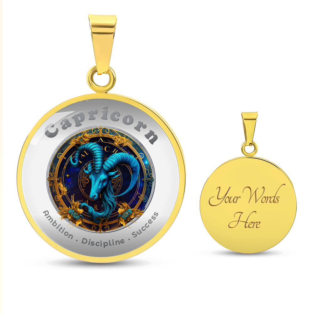 Capricorn - Affirmation Necklace - More Than CharmsMore Than Charms