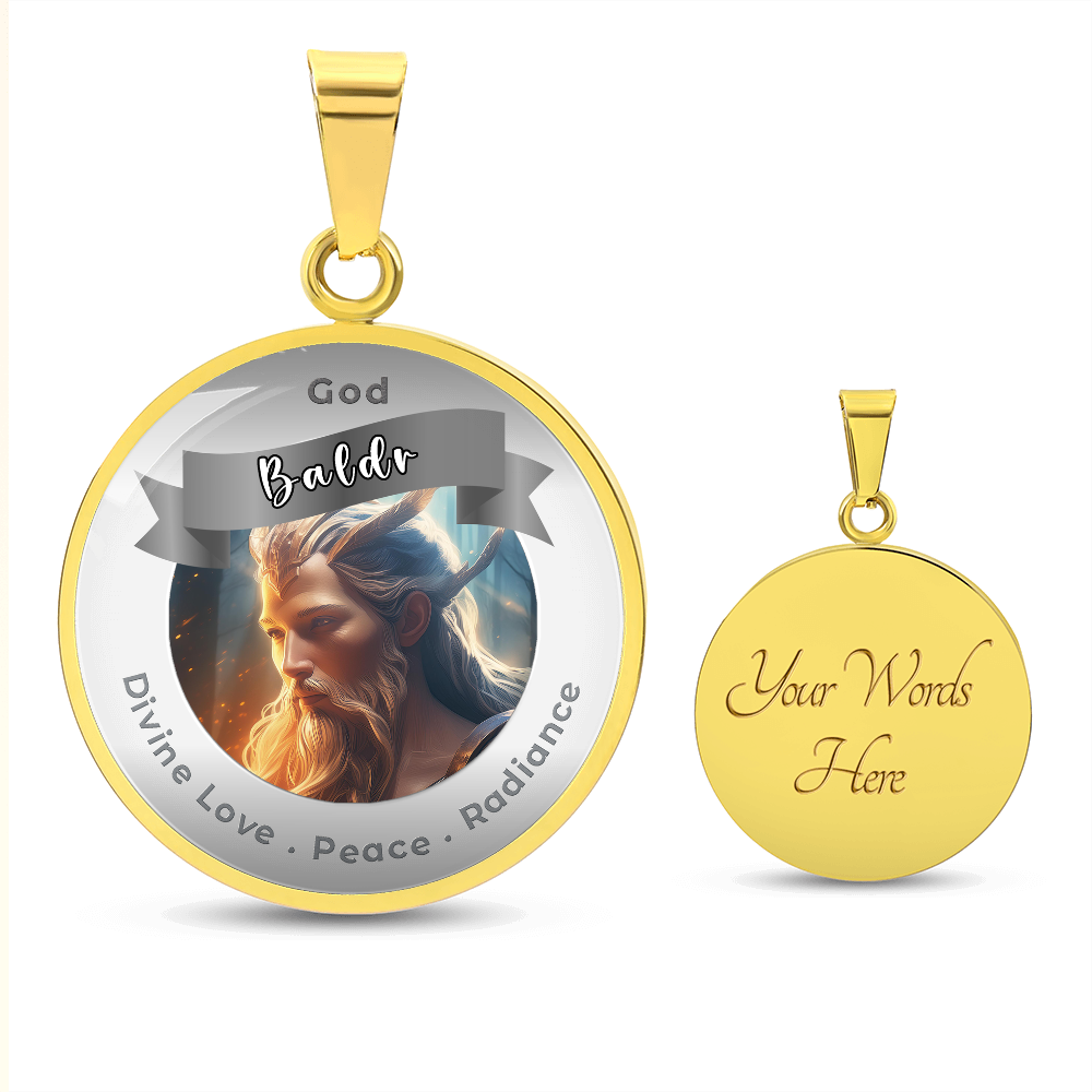 Baldr - Affirmation Necklace - More Than CharmsMore Than Charms