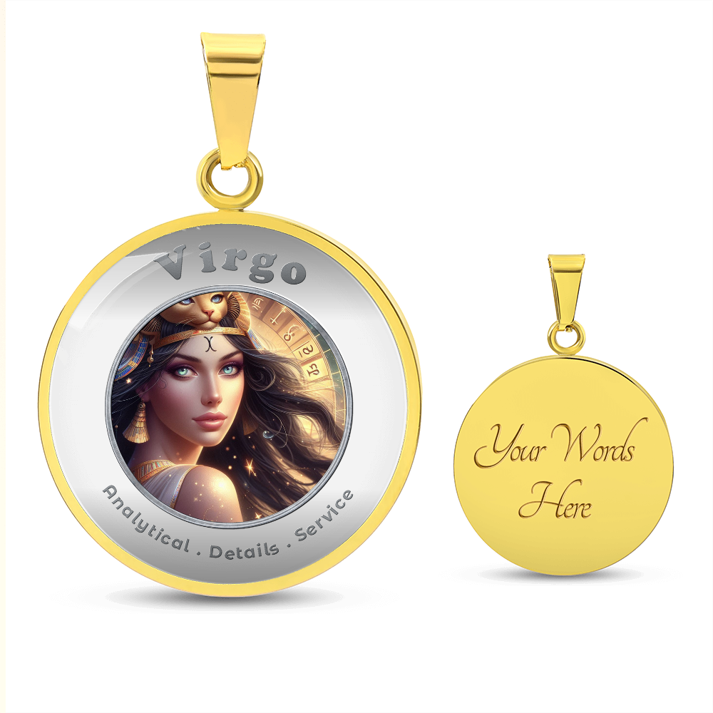 Virgo - Affirmation Necklace - More Than CharmsMore Than Charms