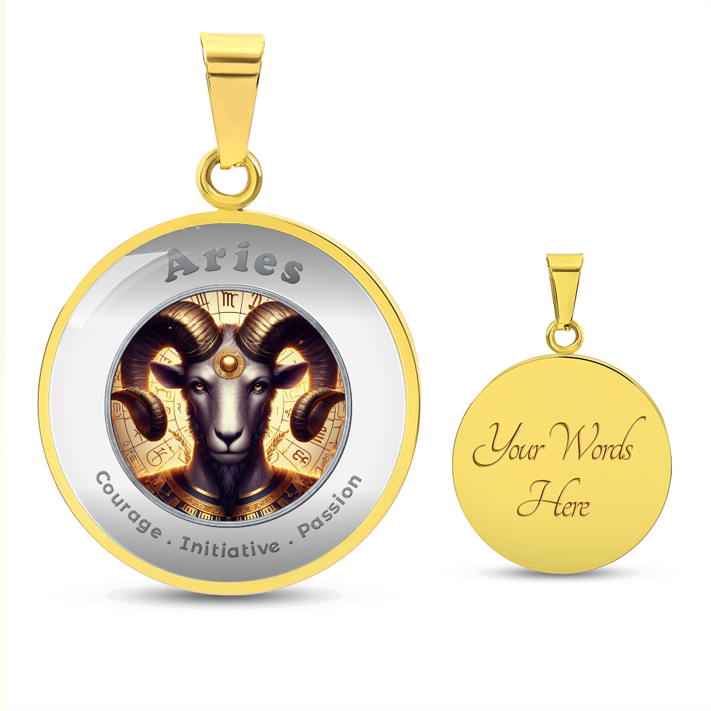 Aries - Affirmation Necklace - More Than CharmsMore Than Charms
