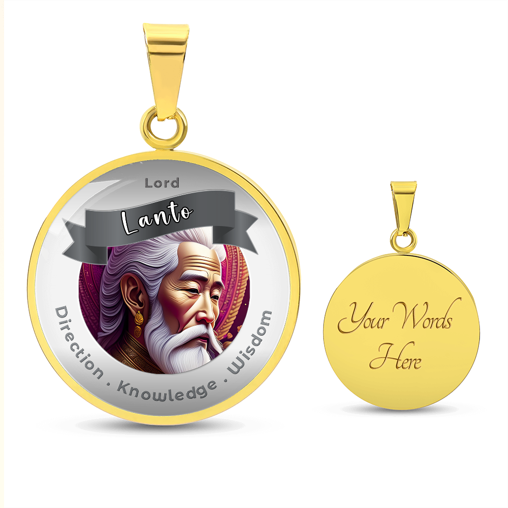 Lord Lanto Affirmation Necklace For Direction, Knowledge & Wisdom - More Than CharmsMore Than Charms