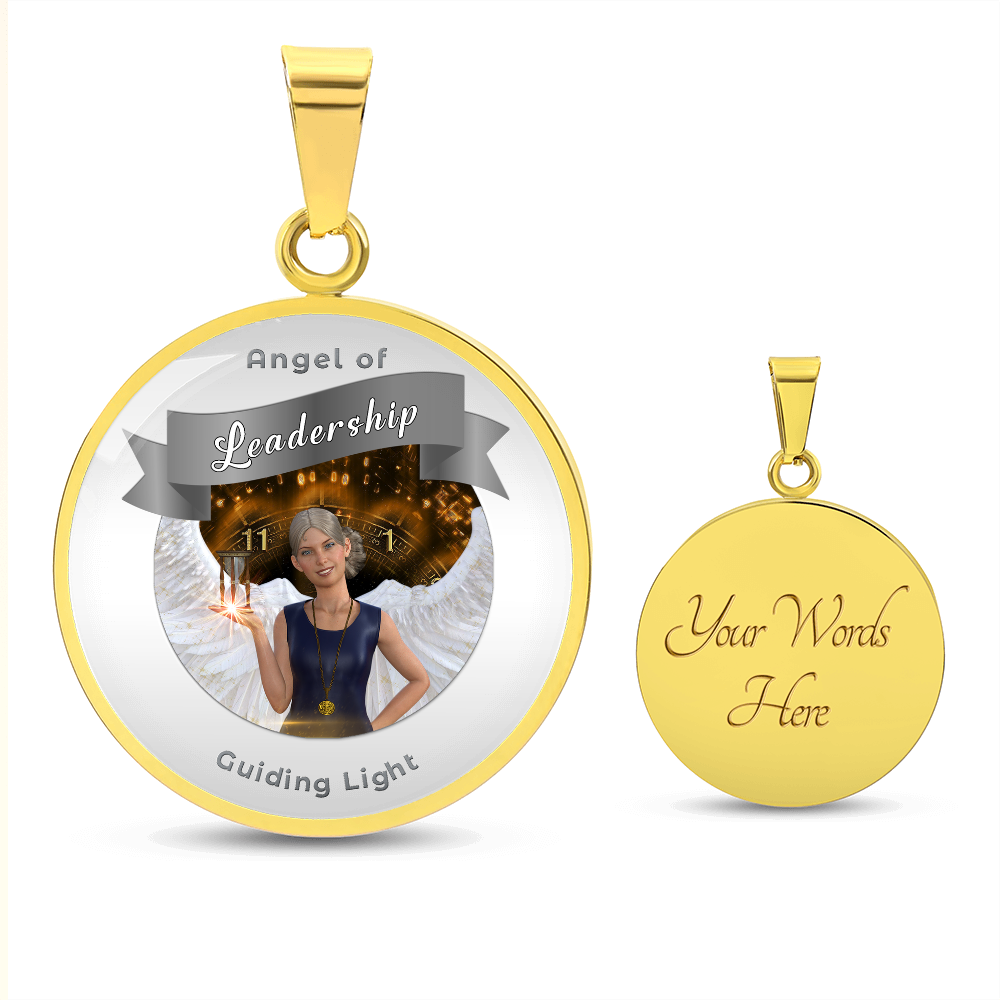 Leadership - Guardian Angel Affirmation Necklace - More Than CharmsMore Than Charms