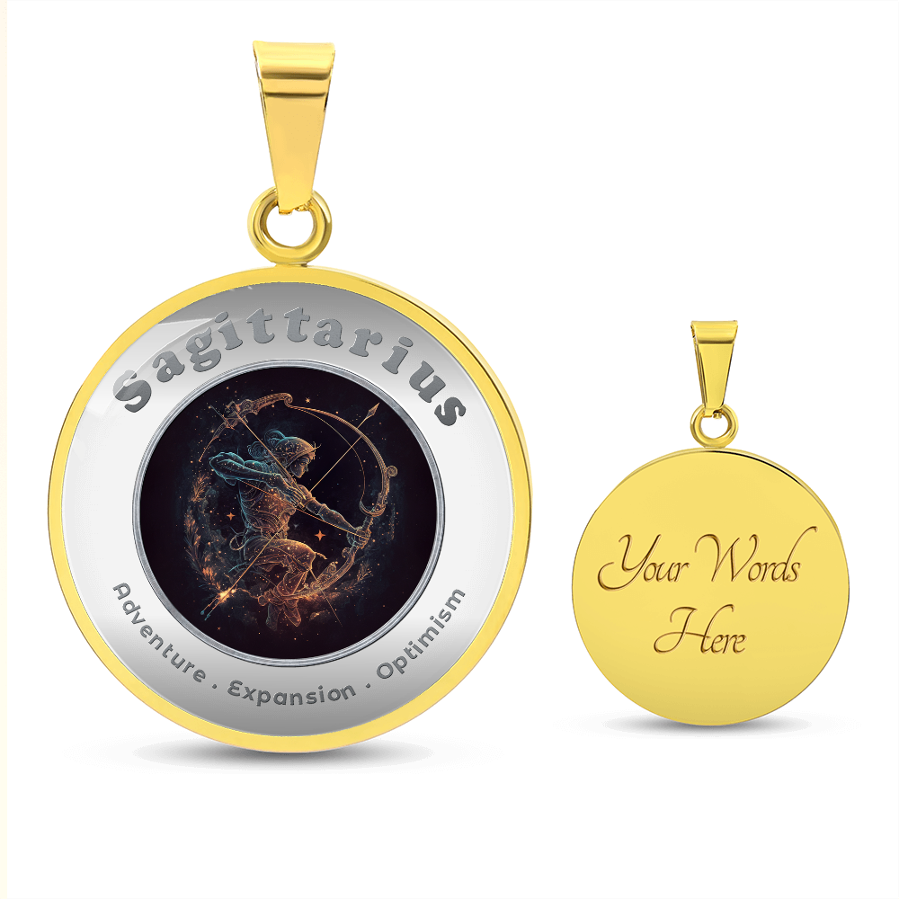 Sagittarius - Affirmation Necklace - More Than CharmsMore Than Charms