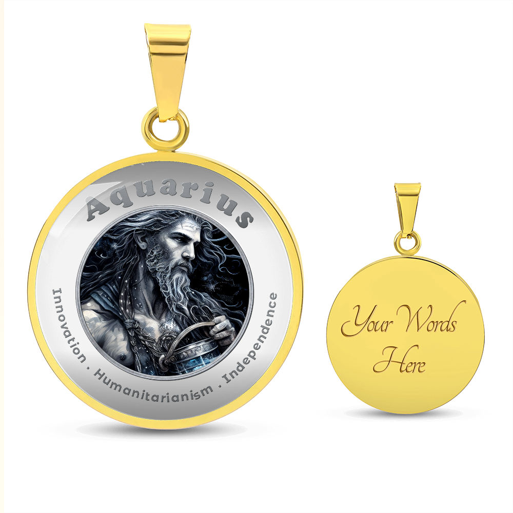 Aquarius - Affirmation Necklace - More Than CharmsMore Than Charms