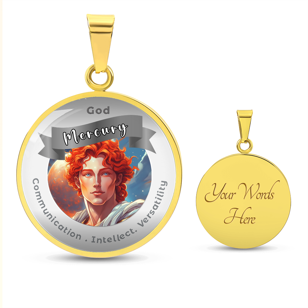 Mercury - Affirmation Necklace - More Than CharmsMore Than Charms