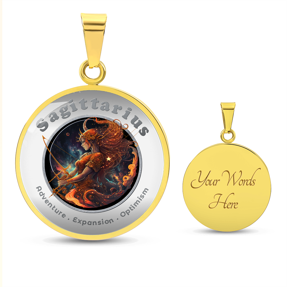 Sagittarius - Affirmation Necklace - More Than CharmsMore Than Charms