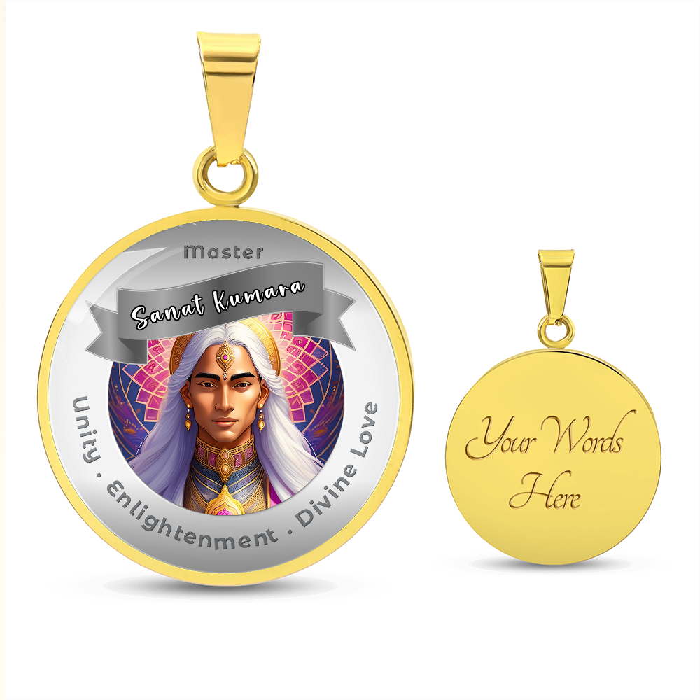 Sanat Kumara - Affirmation Necklace For Unity, Enlightenment & Divine Love - More Than CharmsMore Than Charms