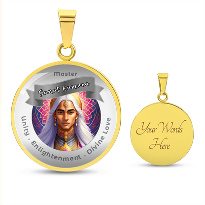 Sanat Kumara - Affirmation Necklace For Unity, Enlightenment & Divine Love - More Than CharmsMore Than Charms