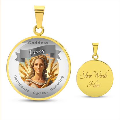 Ceres - Affirmation Necklace - More Than CharmsMore Than Charms