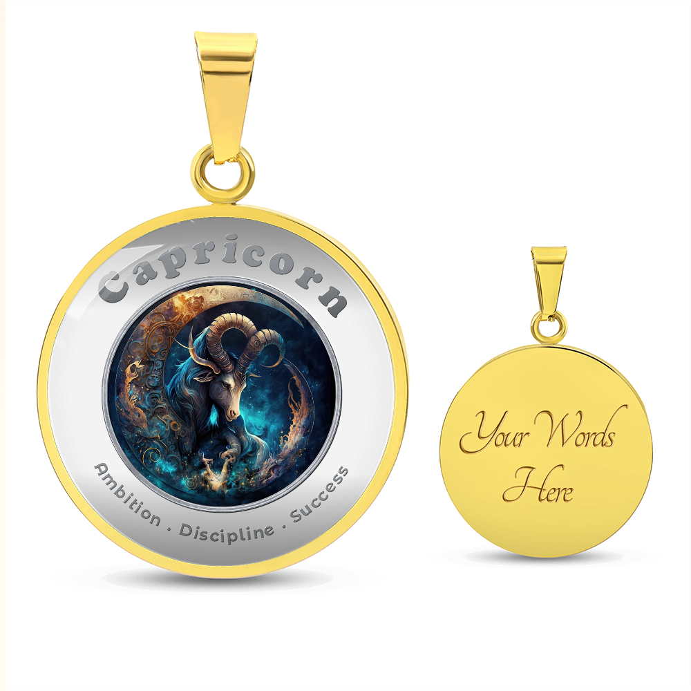 Capricorn - Affirmation Necklace - More Than CharmsMore Than Charms