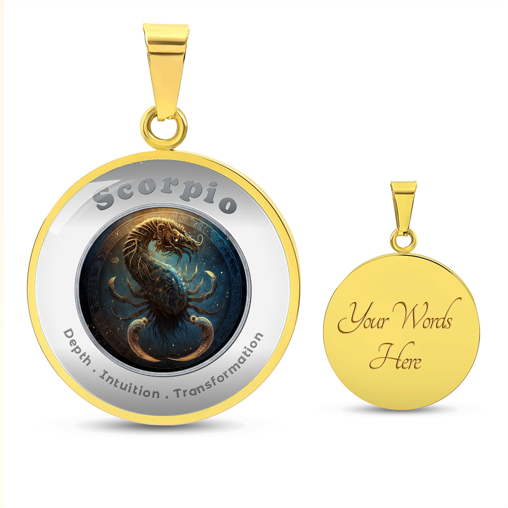 Scorpio - Affirmation Necklace - More Than CharmsMore Than Charms