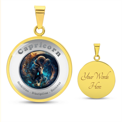 Capricorn - Affirmation Necklace - More Than Charms-copyMore Than Charms