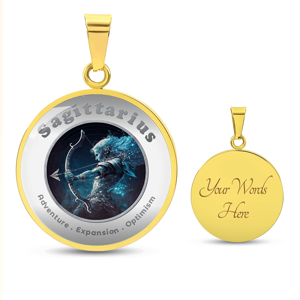 Sagittarius - Affirmation Necklace - More Than CharmsMore Than Charms