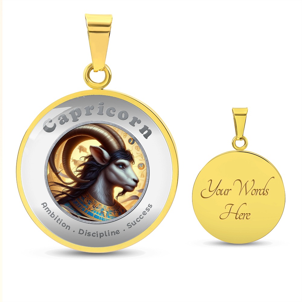 Capricorn - Affirmation Necklace - More Than CharmsMore Than Charms