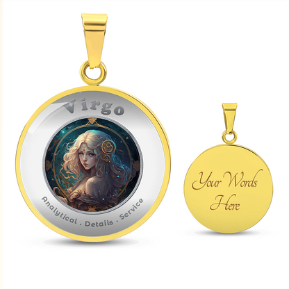 Virgo - Affirmation Necklace - More Than CharmsMore Than Charms