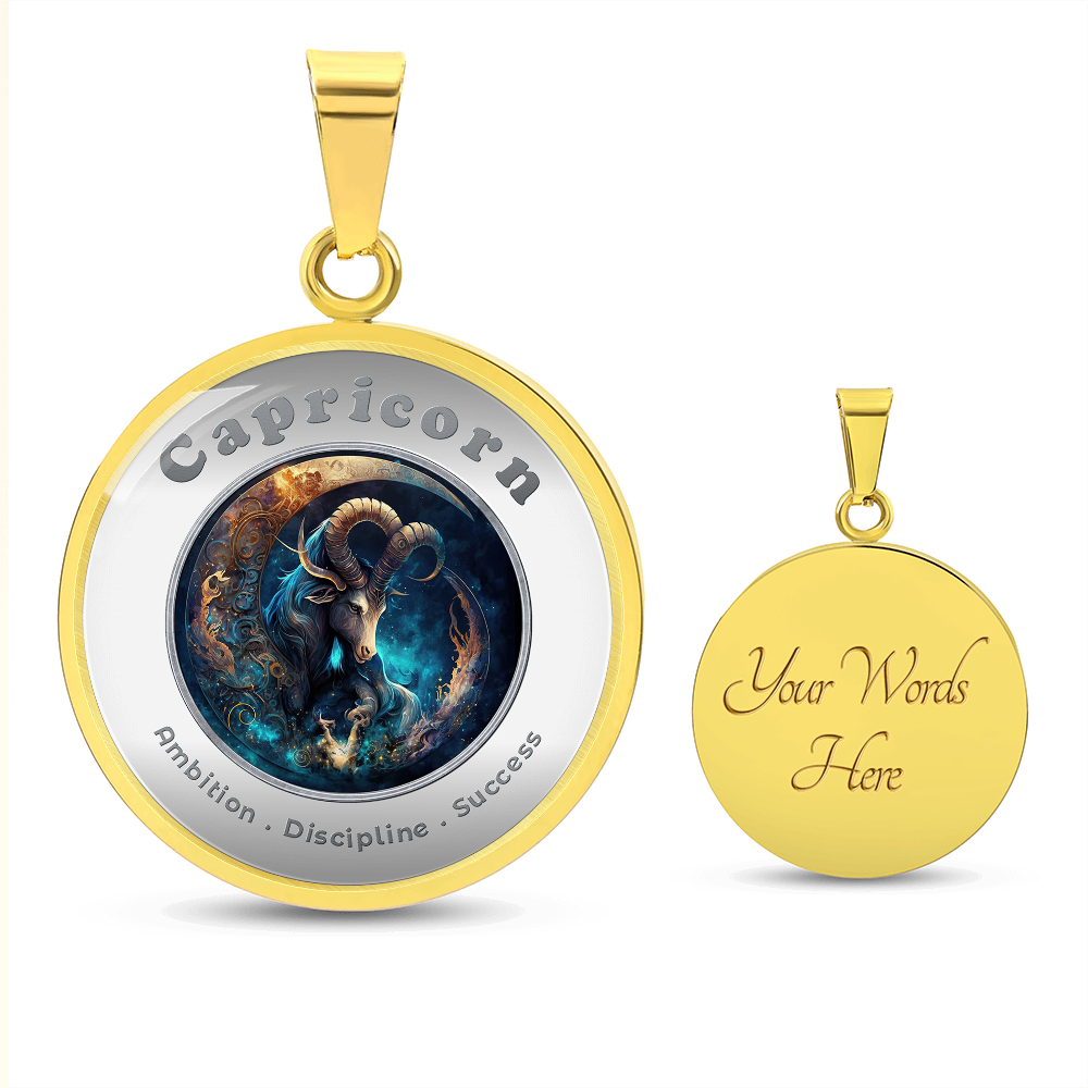Capricorn - Affirmation Necklace - More Than CharmsMore Than Charms