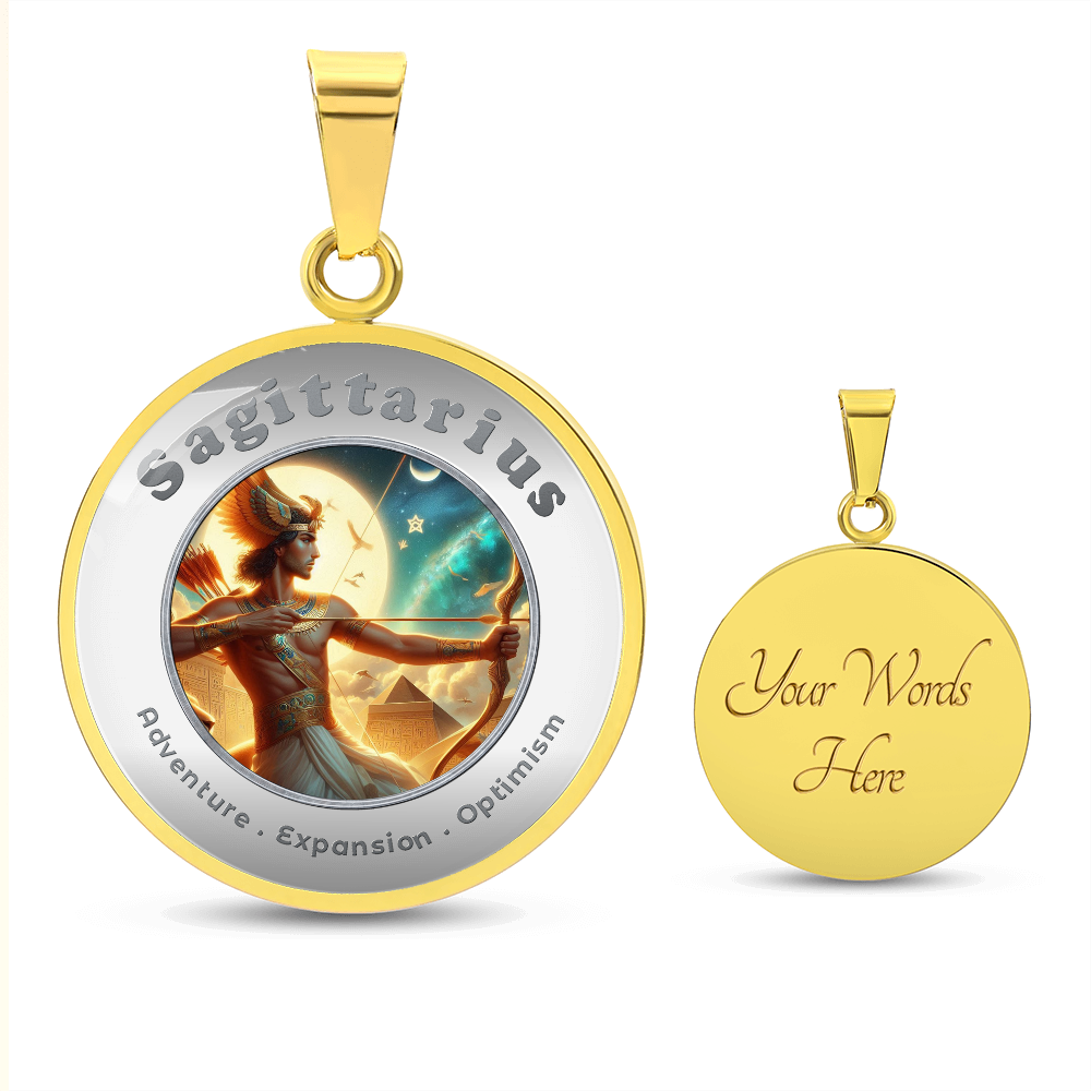 Sagittarius - Affirmation Necklace - More Than CharmsMore Than Charms