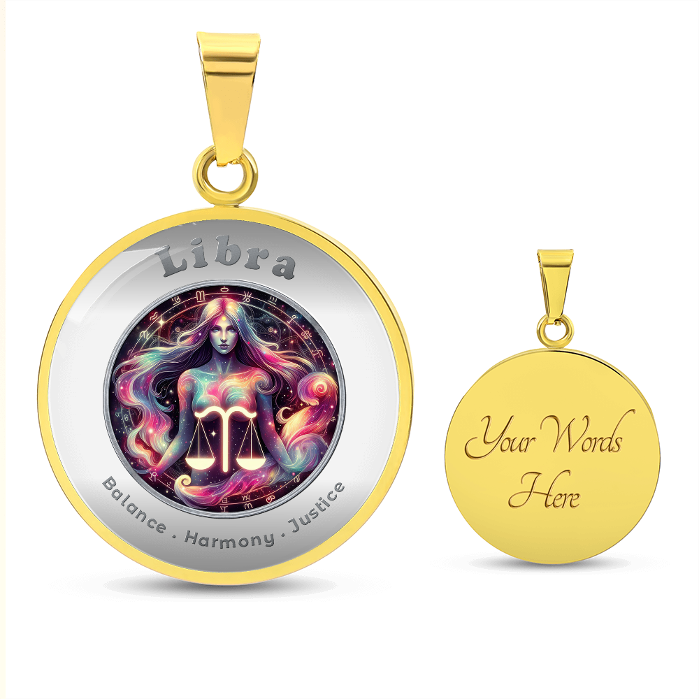 Libra- Affirmation Necklace - More Than CharmsMore Than Charms