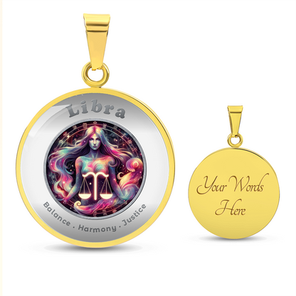Libra- Affirmation Necklace - More Than CharmsMore Than Charms