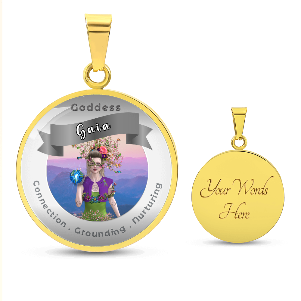 Gaia - Affirmation Necklace - More Than CharmsMore Than Charms