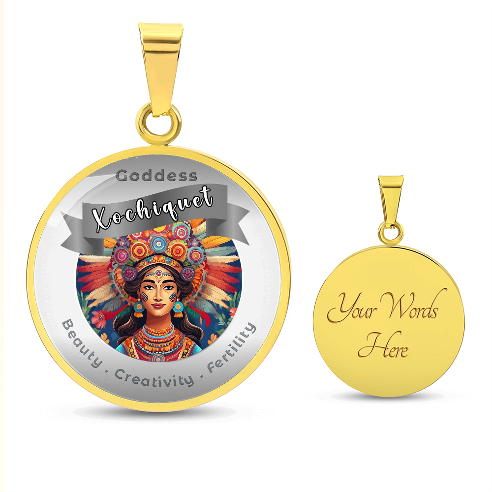 Xochiquetzal - Affirmation Necklace - More Than CharmsMore Than Charms